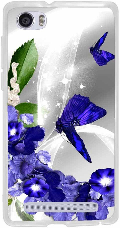 aadia Back Cover for Lava V5(Multicolor, Grip Case, Silicon)