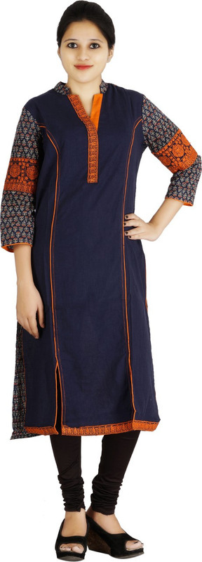 chapter21 Festive & Party Embroidered Women Kurti(Multicolor)