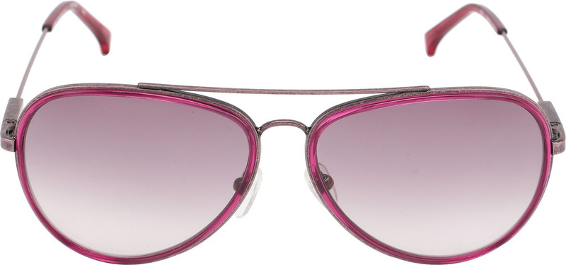 Calvin Klein Rectangular Sunglasses(Brown)