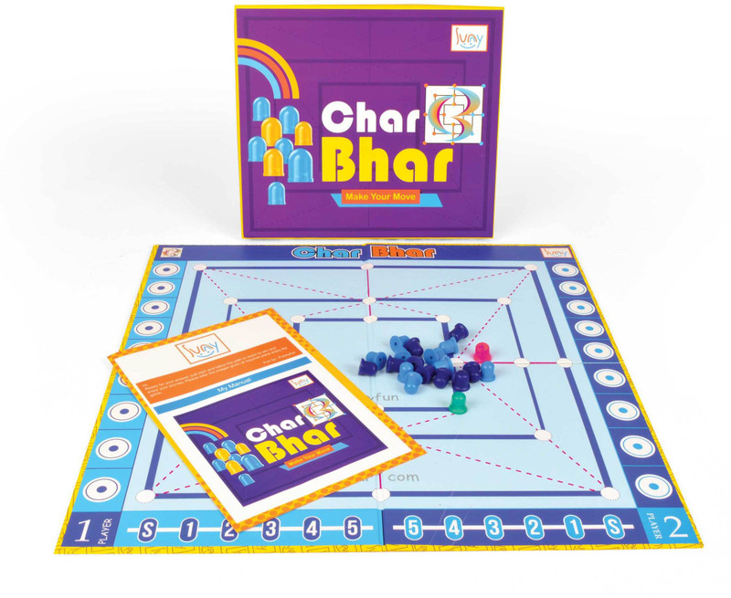 funnyfun Char bhar (A logical Fun) Board Game