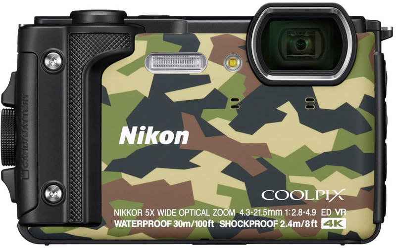 Nikon Coolpix W300(16 MP, 5X Optical Zoom, 10x Digital Zoom, Orange)