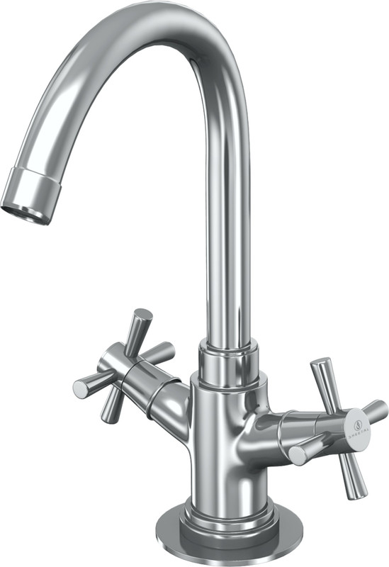 sheetal 2511 Sheetal - EX Centre Hole Basin Mixer Without Pop-Up West System Kitchen Mixer Faucet(Deck Mount Installation Type)