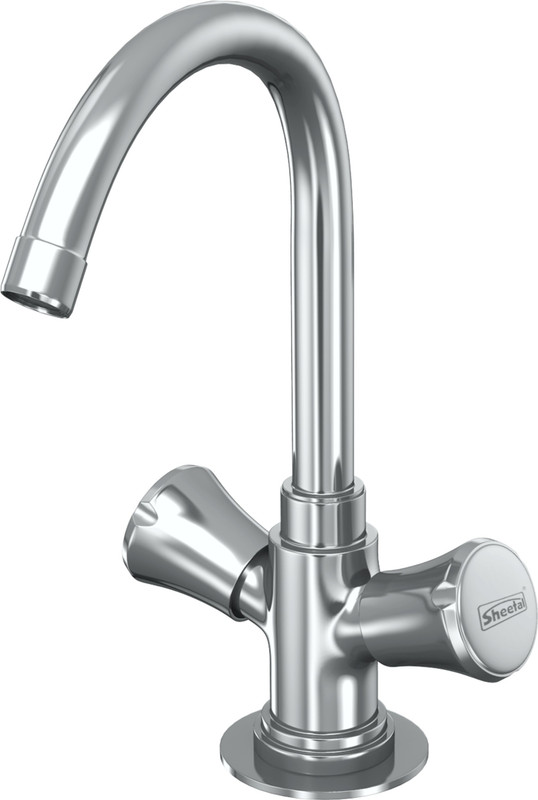 sheetal 2311 Sheetal - Galaxy Centre Hole Basin Mixer Without Pop-Up West System Kitchen Mixer Faucet(Deck Mount Installation Type)