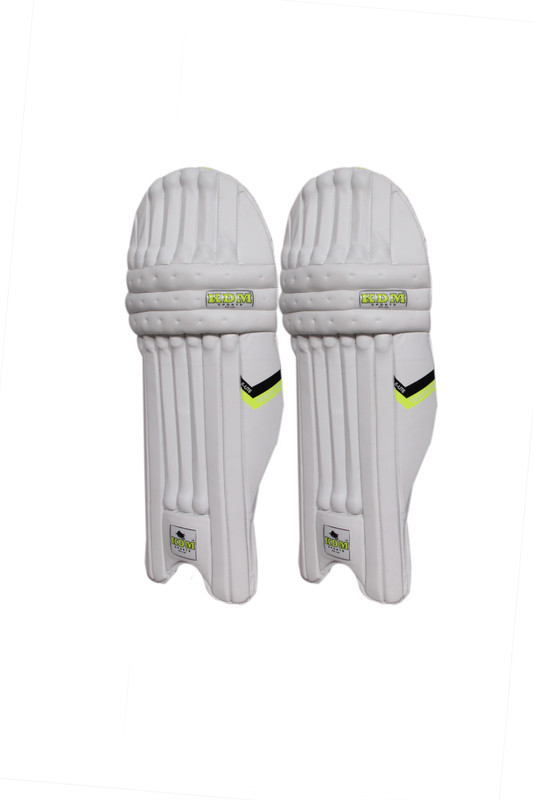 KDM Sports Testlite Large Men's (44 - 48 cm) Batting Pad(White, Boys, Man)