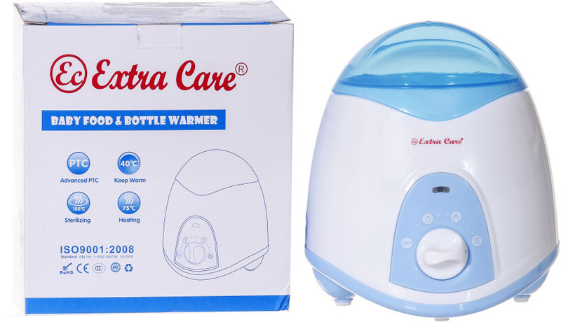 ExtraCare BABY FOOD & BOTTLE WARMER - 1 Slots(whit:blue)