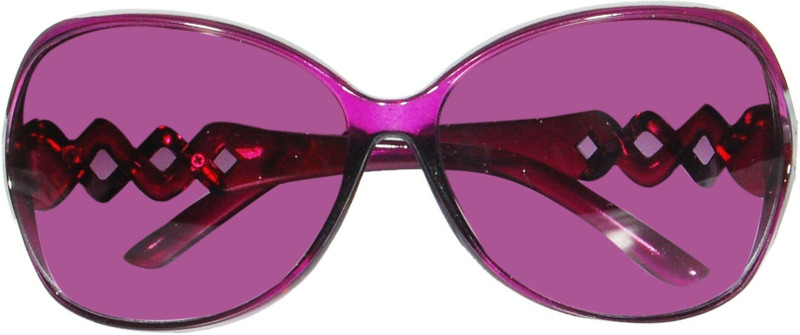 Riddhi Siddhi Oval Sunglasses(Pink) Riddhi Siddhi Oval Sunglasses(Pink)