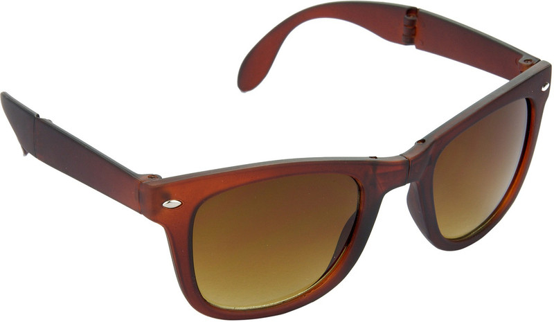Hrinkar Wayfarer Sunglasses(Brown)