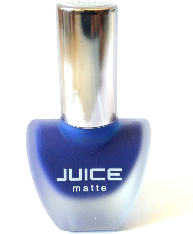 juice matte HD Blue nail polish Sky blue