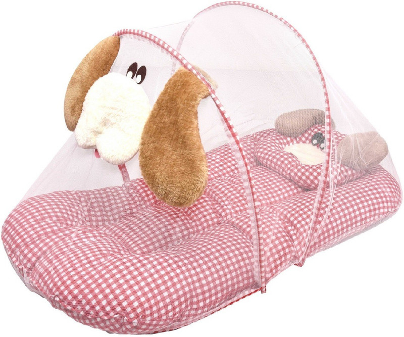 Goodstart Cotton Bedding Set(Red & White, 1 Baby bed with Mosquito net) Goodstart Cotton Bedding Set(Red & White, 1 Baby bed with Mosquito net)