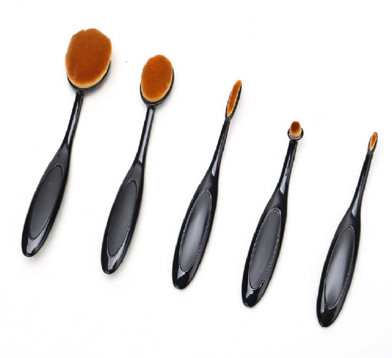 pro artist 5 Pieces Professional Oval Brushes(Pack of 5)