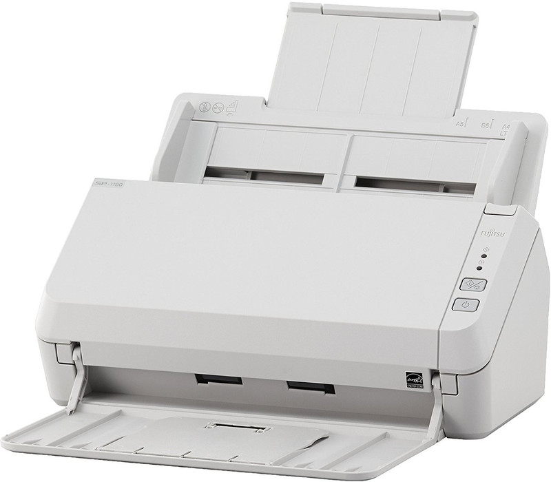 Fujitsu Scanner SP-1130 Fujitsu SP-1130 Scanner(White/Grey)