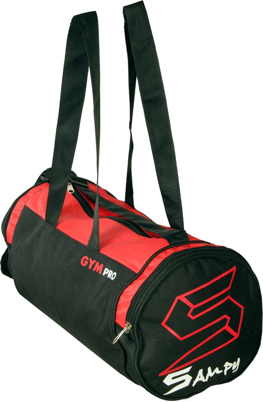 sampy Pro gym bag(Black, Kit Bag)