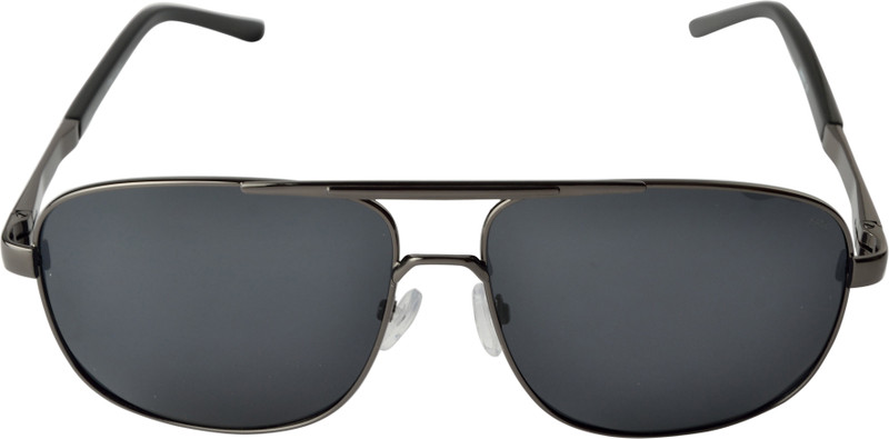LAWMAN PG3 Aviator Sunglasses(Grey)