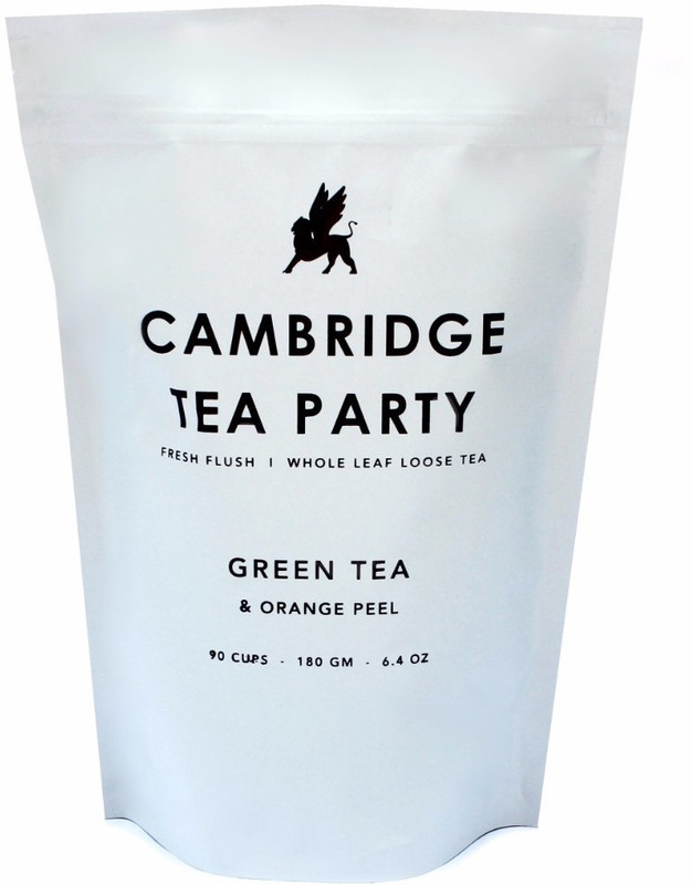 Cambridge Tea Party Whole Leaf LooseTea Orange Green Tea Vacuum Pack(180 g)