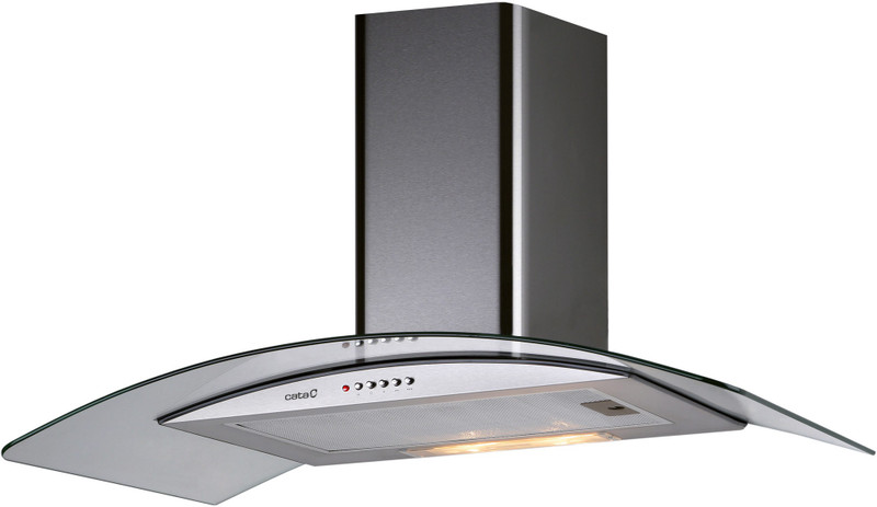 Cata C-GLASS 60 CM Wall Mounted Chimney(Steel 1150 CMH)