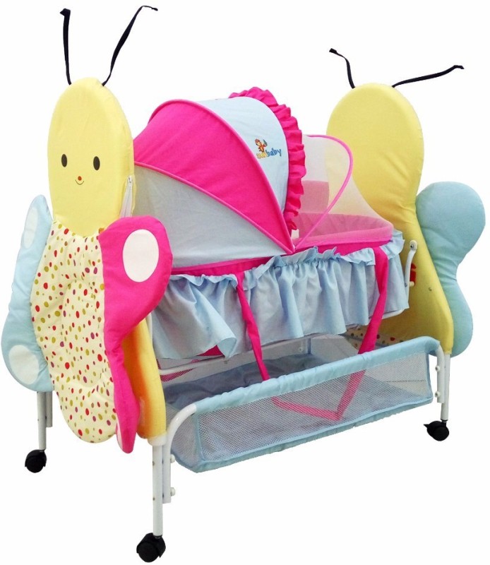 Sunbaby Buzz The Butterfly Bassinet(Multicolor)