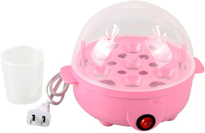 GOCART medium quality Electronic Egg Boiler 7 Egg Cooker medium quality Egg Cooker(Pink, 7 Eggs)