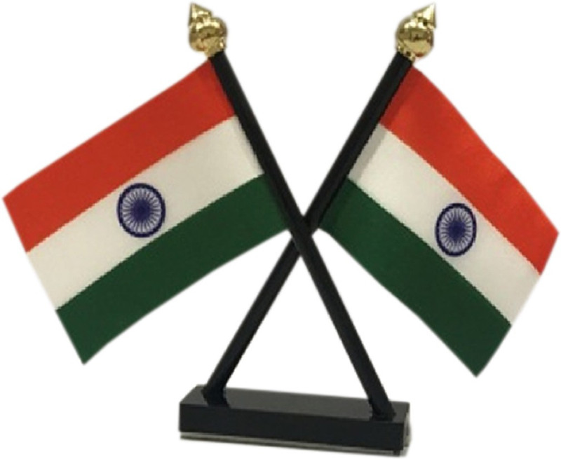 The Flag Company Cross Flag Rectangle Table Miniature Flag(Polyester)