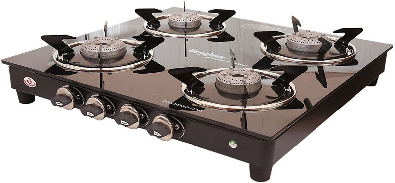 suryajwala ROYALE GT04 AB 4 Burner Stainless Steel Manual Gas Stove(4 Burners)
