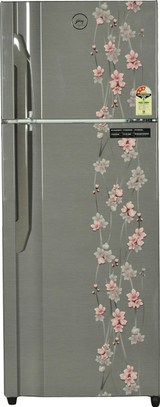Godrej 331 L Frost Free Double Door 3 Star Refrigerator(Silver Meadow, R T Eon 331P 3.4 Silver Meadow)