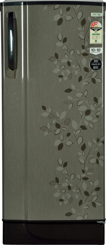 Godrej 221 L Direct Cool Single Door 3 Star Refrigerator with Base Drawer(Carbon Leaf, RD EDGESX 221 CT 3.2)