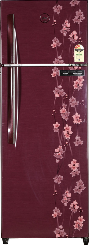 Godrej 290 L Frost Free Double Door 3 Star Refrigerator(Ruby Petals, RT EON 290 P 3.4)