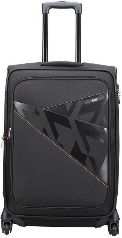Skybags Footloose Wellington 4W Strolly 56 Blk Medium Briefcase - For Men & Women(Black)
