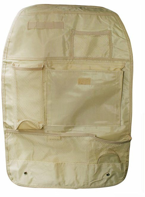 Speed Car Back Seats Pockets Organiser -Ford Ecosport(Beige)
