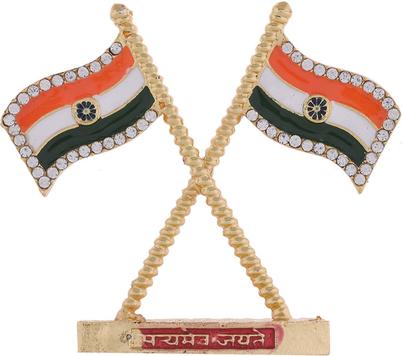 Soft Rain Car Dashboard | Home Decor | Gifting | Showpiece Double Sided Wind Car Dashboard Flag Flag(Metal) Soft Rain Car Dashboard | Home Decor | Gifting | Showpiece Double Sided Wind Car Dashboard Flag Flag(Metal)