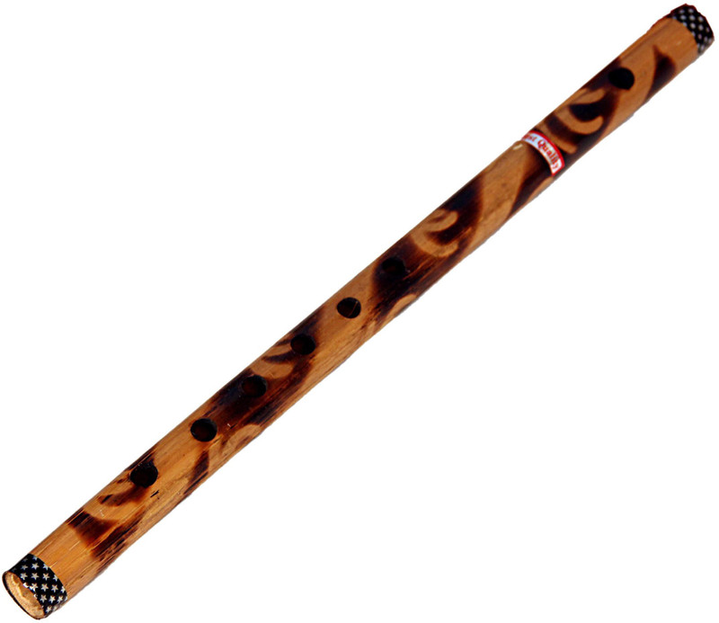 HOMESHOPEEZ Bansuri Hand Made G-Tune - Side (MCH) Bamboo Flute(43 cm)