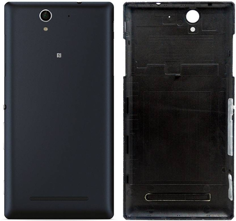 Ok Sony Xperia C3 Back Panel Black Buy Online In Sweden At Desertcart