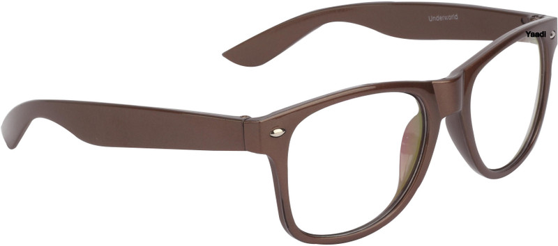 Yaadi Retro Square Sunglasses(Clear)