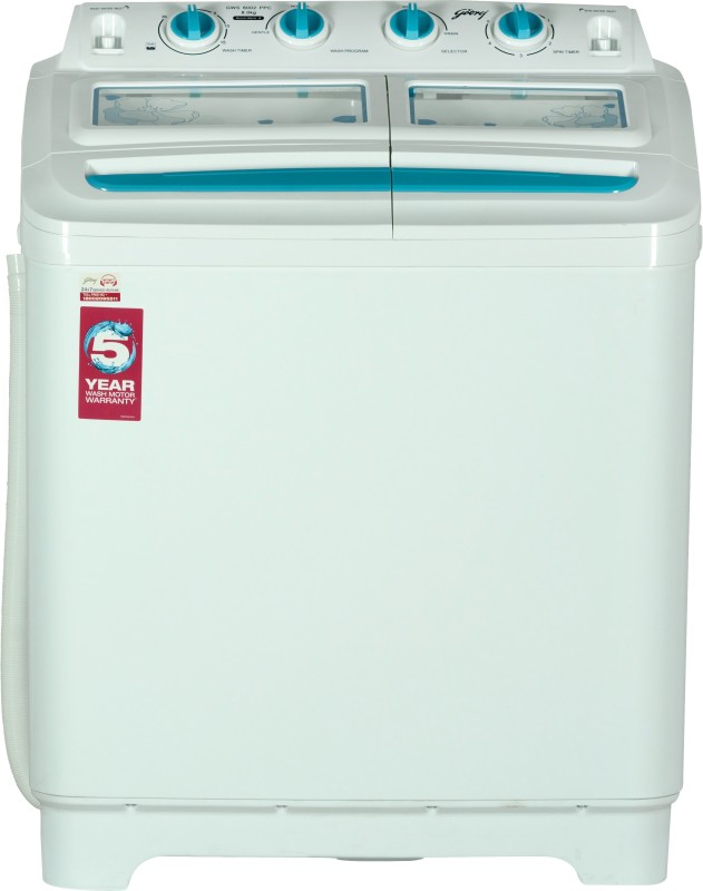 Godrej Semi Automatic Top Load(GWS 8002 PPC Aqua Blue)