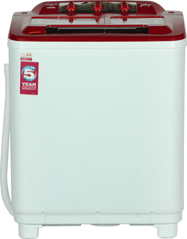 Godrej 6.5 kg Semi Automatic Top Load Red(GWS 6502 PPC)