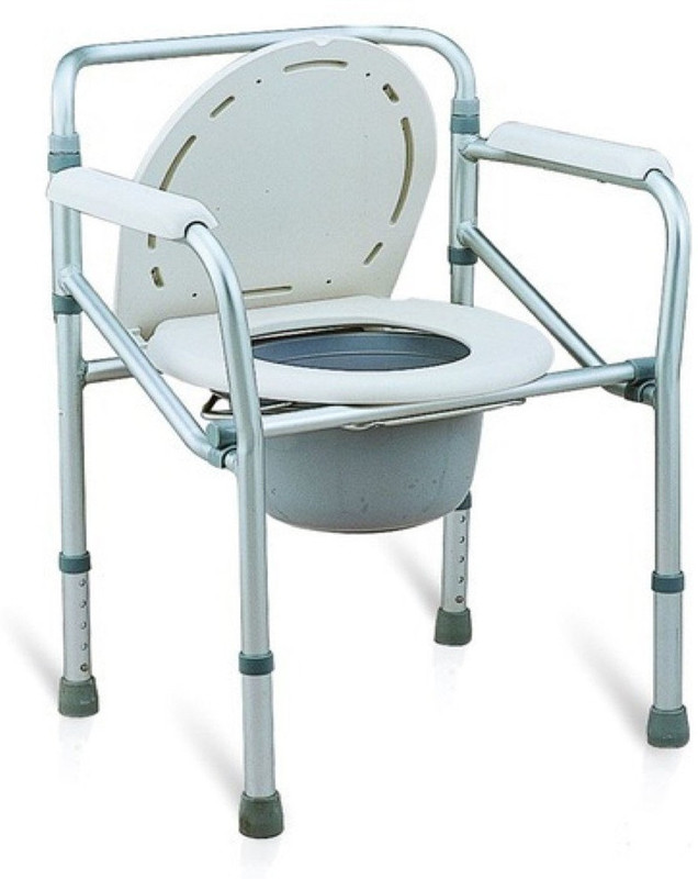 karma Rainbow 5 Commode Chair(Steel)