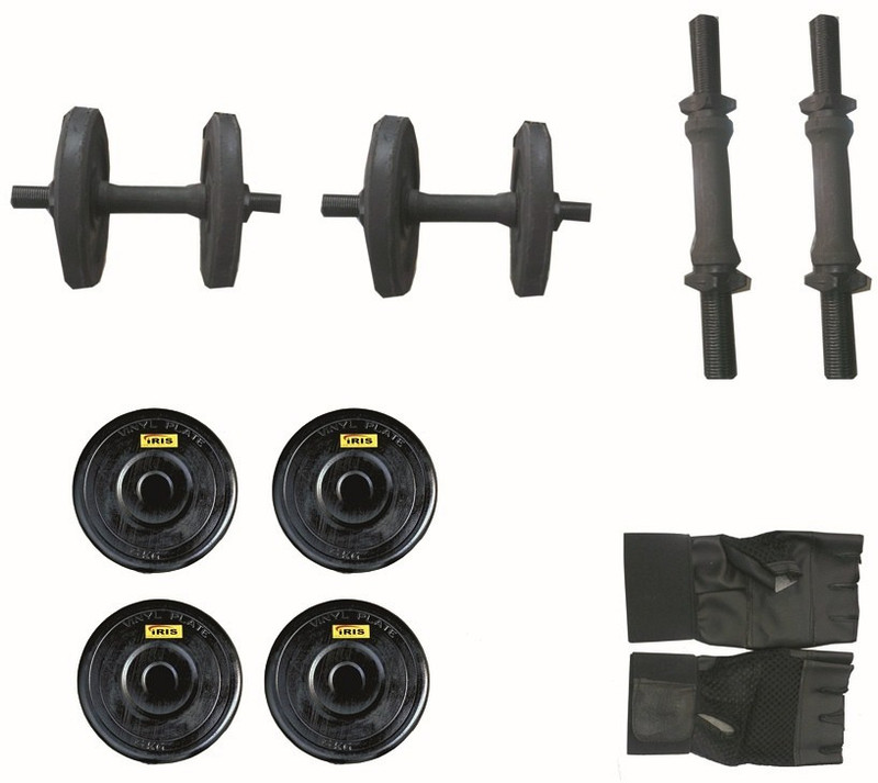 Iris 10 KG Adjustable Dumbbell(10 kg) Iris 10 KG Adjustable Dumbbell(10 kg)
