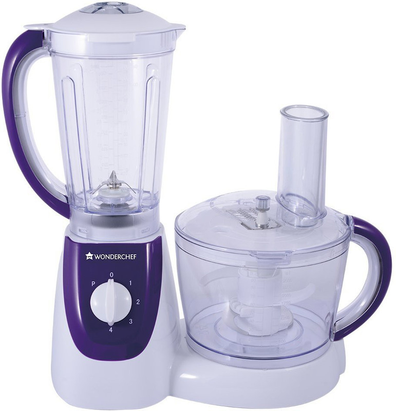 Wonderchef 63152268 1000 W Food Processor(White, Purple)