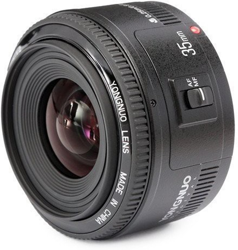 Yongnuo 35mm f2.0 Nikon  Lens for(Black, 14)