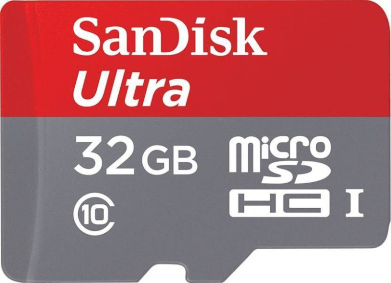 SanDisk ULTRA 32 GB MicroSDHC Class 10 80 MB/s Memory...