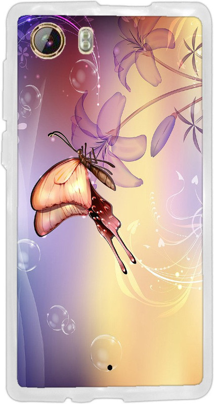 aadia Back Cover for Intex Aqua Lions 3G(Multicolor, Grip Case, Silicon)