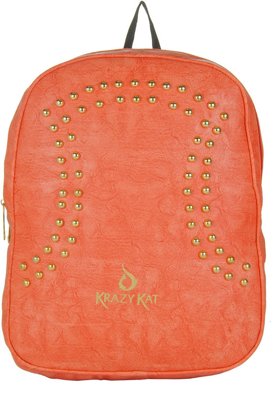 JG Shoppe JGTrendy150 6 L Backpack(Orange) JG Shoppe JGTrendy150 6 L Backpack(Orange)