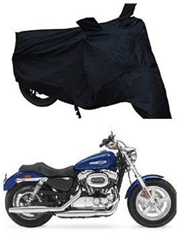 depon Two Wheeler Cover for Harley Davidson(XL 883, Silver)