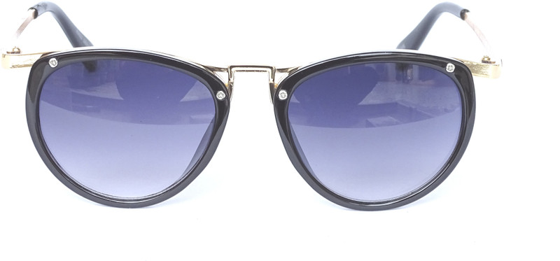 THRILL IMPEX Clubmaster Sunglasses(Blue)