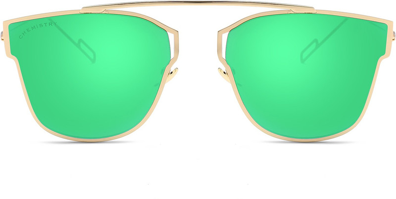 Chemistry Cat-eye Sunglasses(Green)