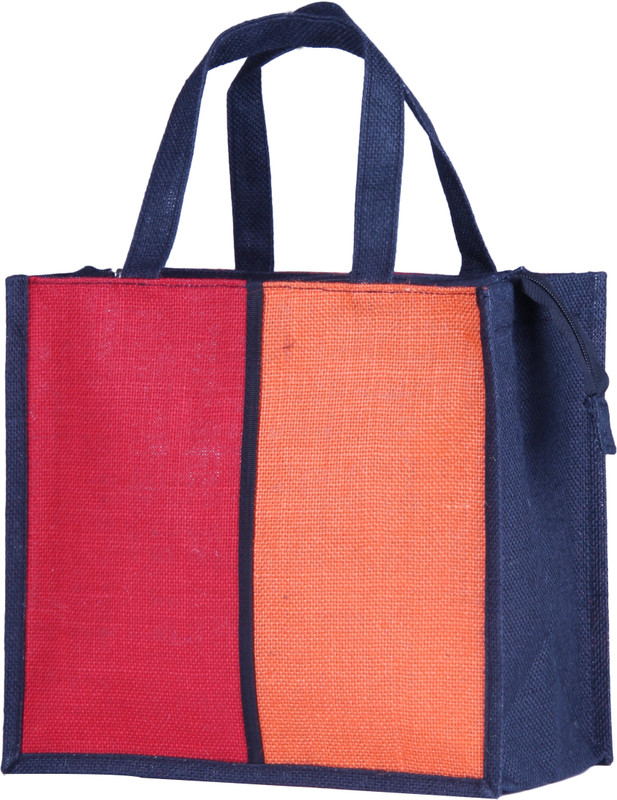 jutetree JB300TWIN-RED&ORG Red, Orange Hand-held Bag