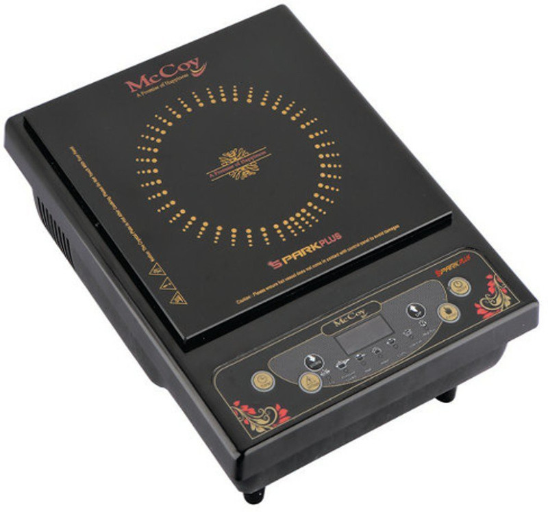 mccoy spark plus Induction Cooktop(Black, Push Button)