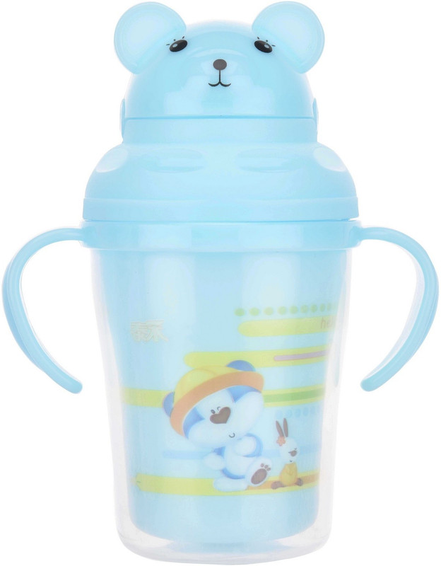 GoodStart Blue Straw sippers(Blue)