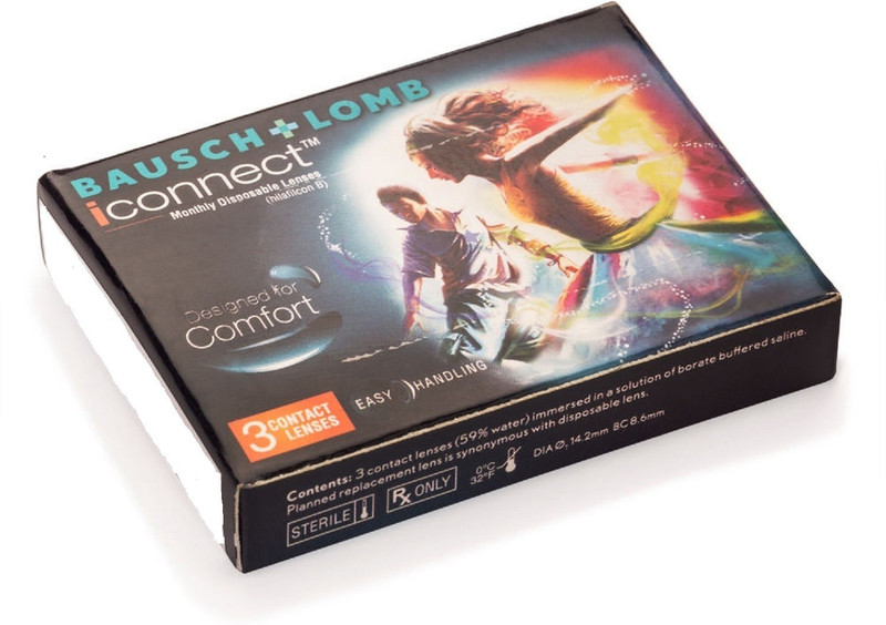 Bausch & Lomb I-CONNECT MONTHLY DISPOSABLE LENS Monthly(5.5, Contact Lenses, Pack of 3) Bausch & Lomb I-CONNECT MONTHLY DISPOSABLE LENS Monthly(5.5, Contact Lenses, Pack of 3)