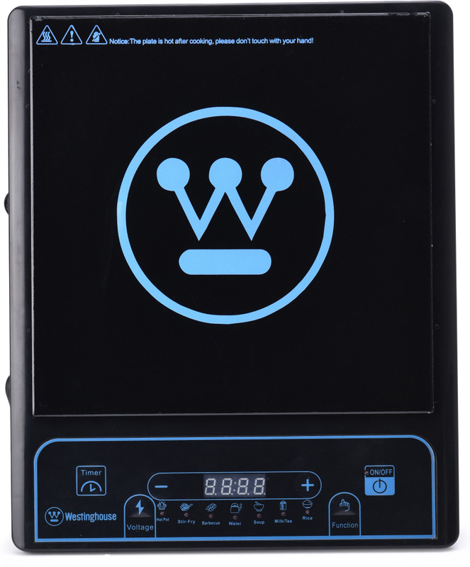 westinghouse IC01K1P-CA Induction Cooktop(Black, Push Button)