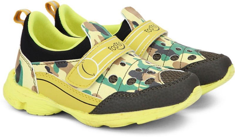 Footfun by Liberty Boys & Girls Slip on Moccasins(Yellow)